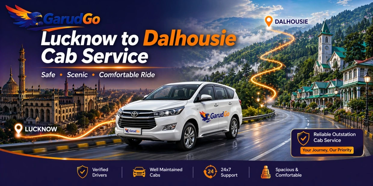 Lucknow to Dalhousie Cab Service