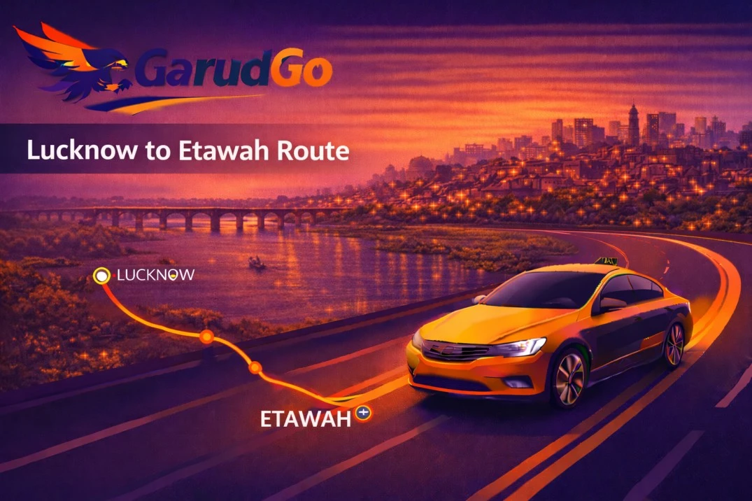 Lucknow to Etawah Cab Service