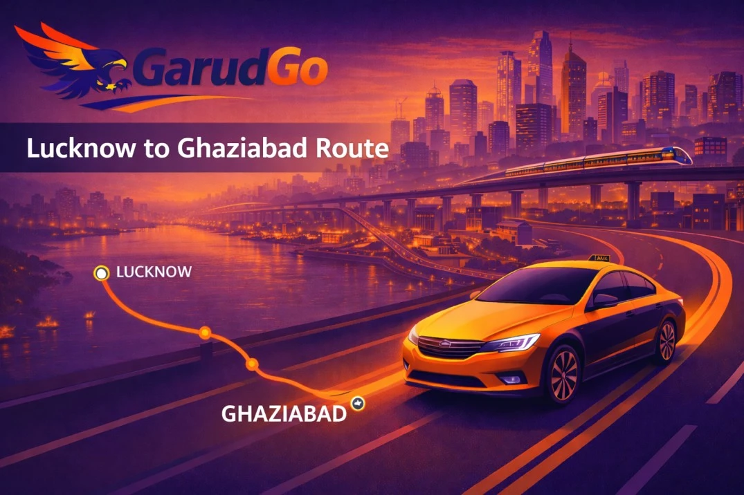 Lucknow to Ghaziabad Cab Service