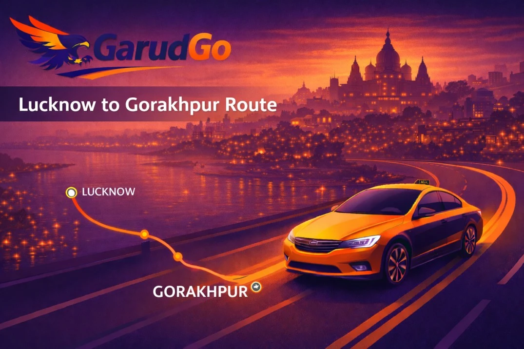 Lucknow to Gorakhpur Cab Service