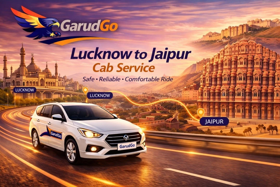 Lucknow to Jaipur Cab Service