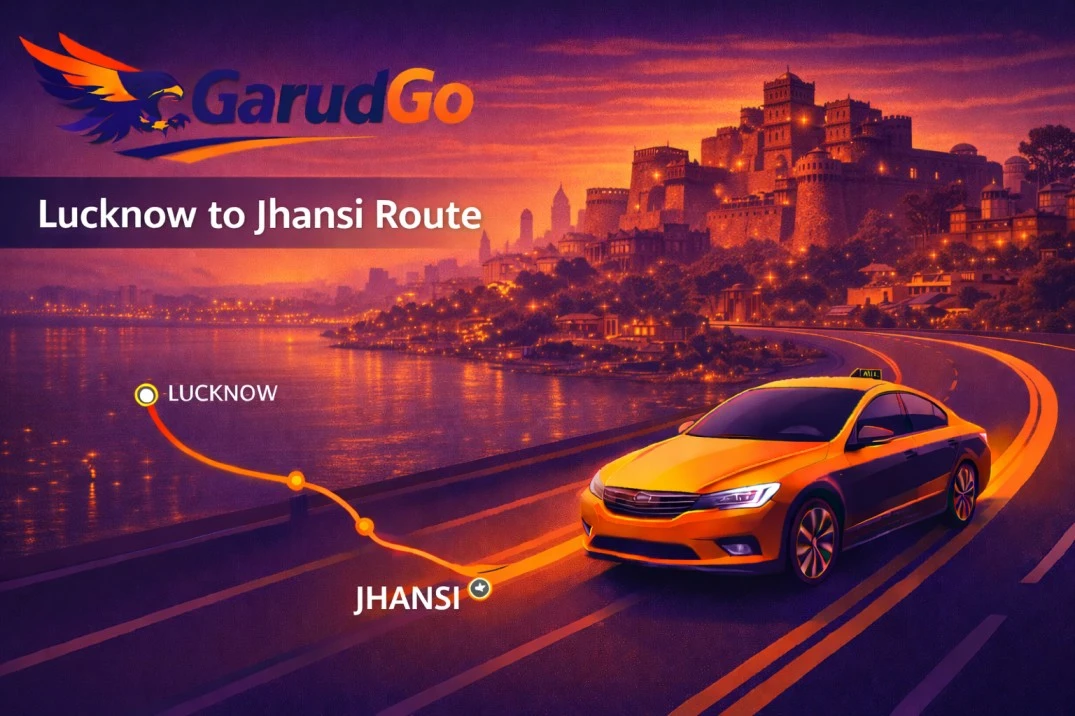 Lucknow to Jhansi Cab Service