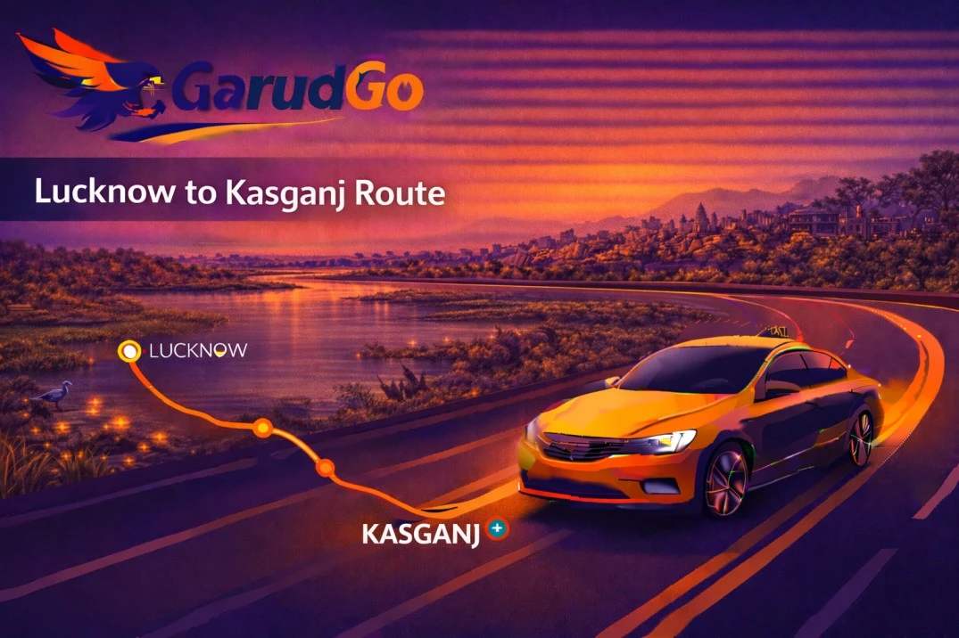 Lucknow to Kasganj Cab Service