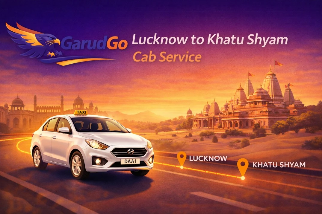 Lucknow to Khatu Shyam Cab Service