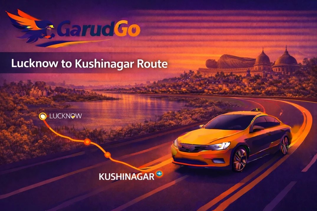 Lucknow to Kushinagar Cab Service