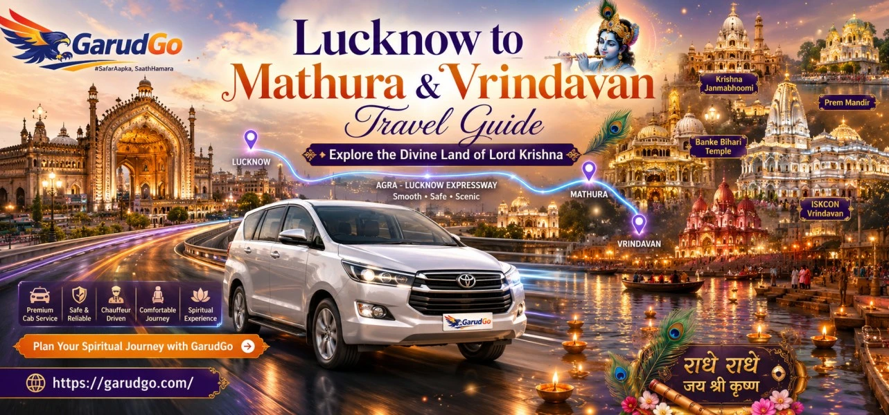 Lucknow to Mathura & Vrindavan Travel Guide