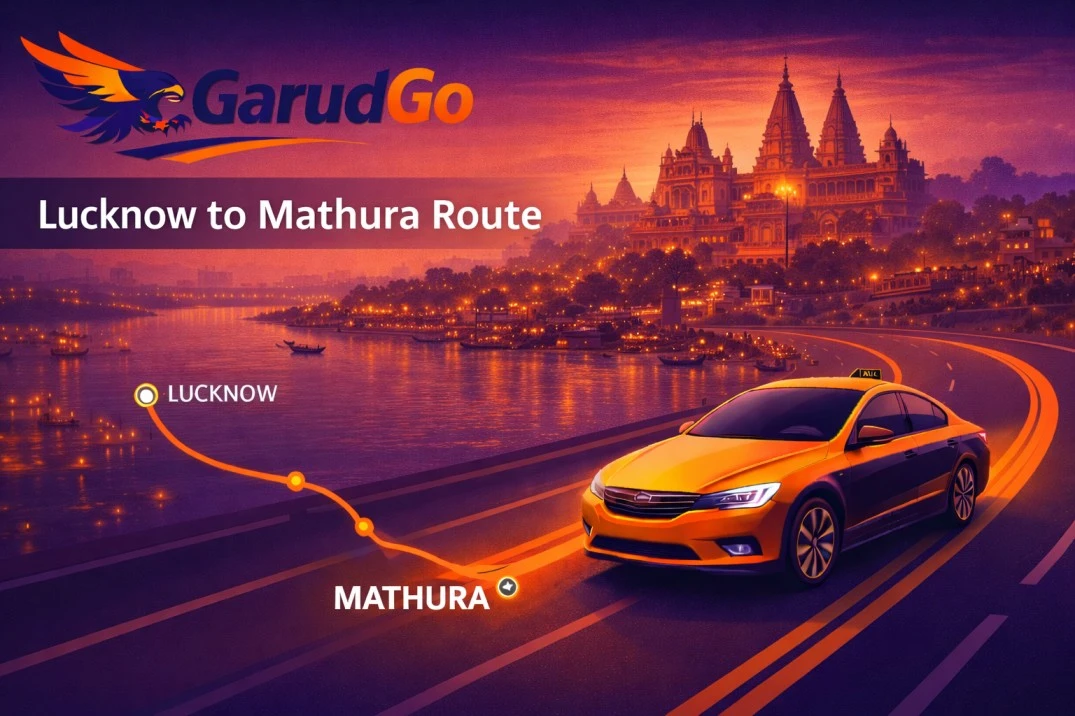 Lucknow to Mathura Cab Service