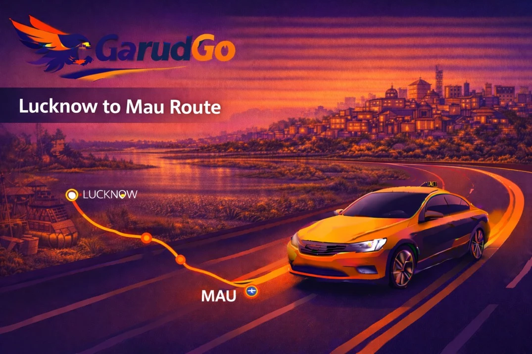 Lucknow to Mau Cab Service
