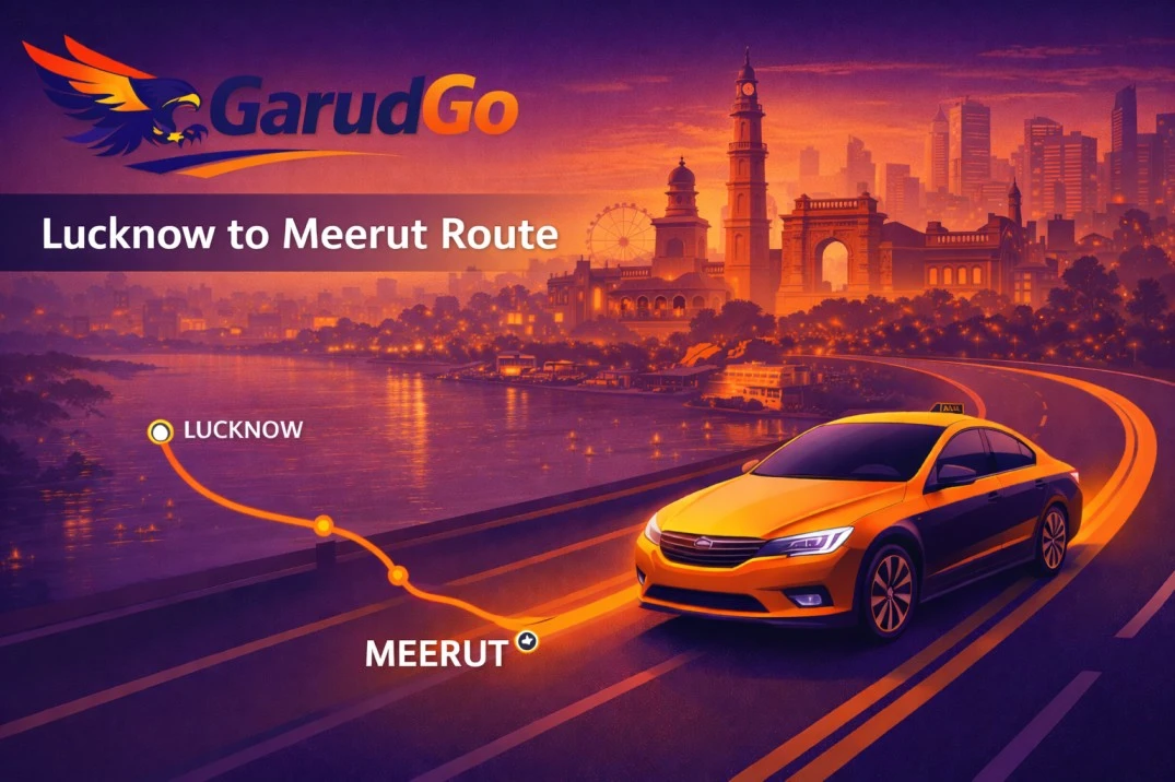 Lucknow to Meerut Cab Service