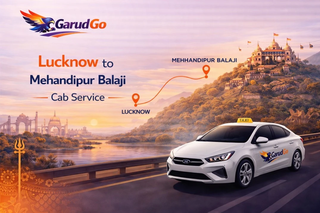 Lucknow to Mehandipur Balaji Cab Service