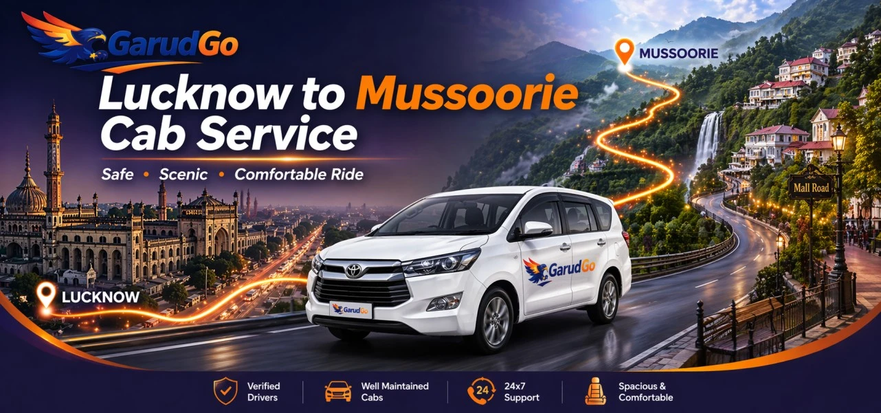 Lucknow to Mussoorie Cab Service