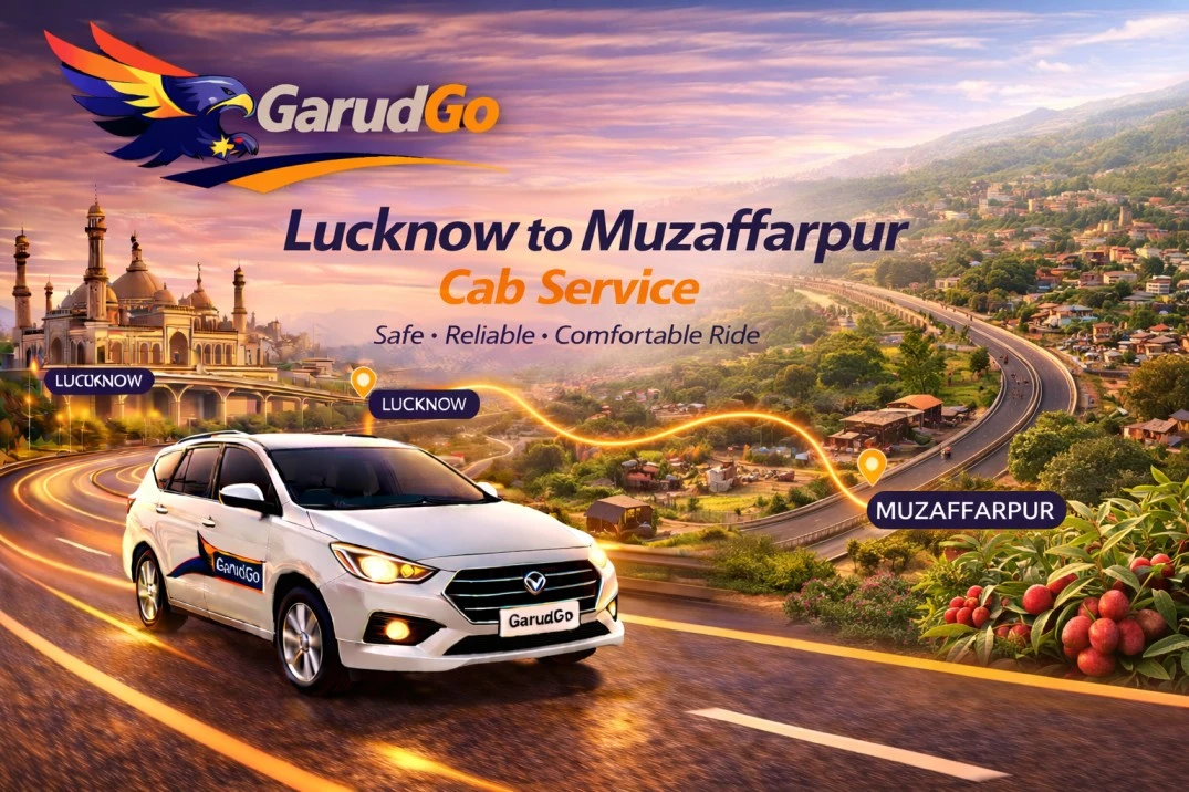 Lucknow to Muzaffarpur Cab Service