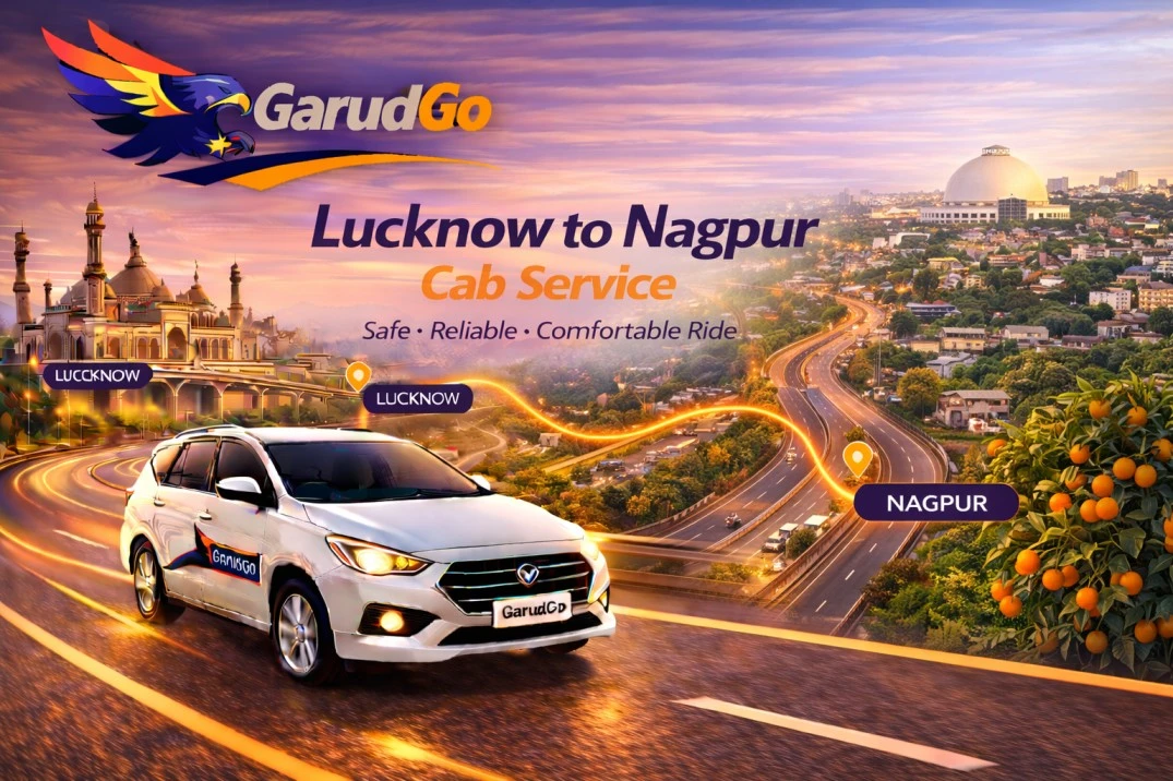 Lucknow to Nagpur Cab Service