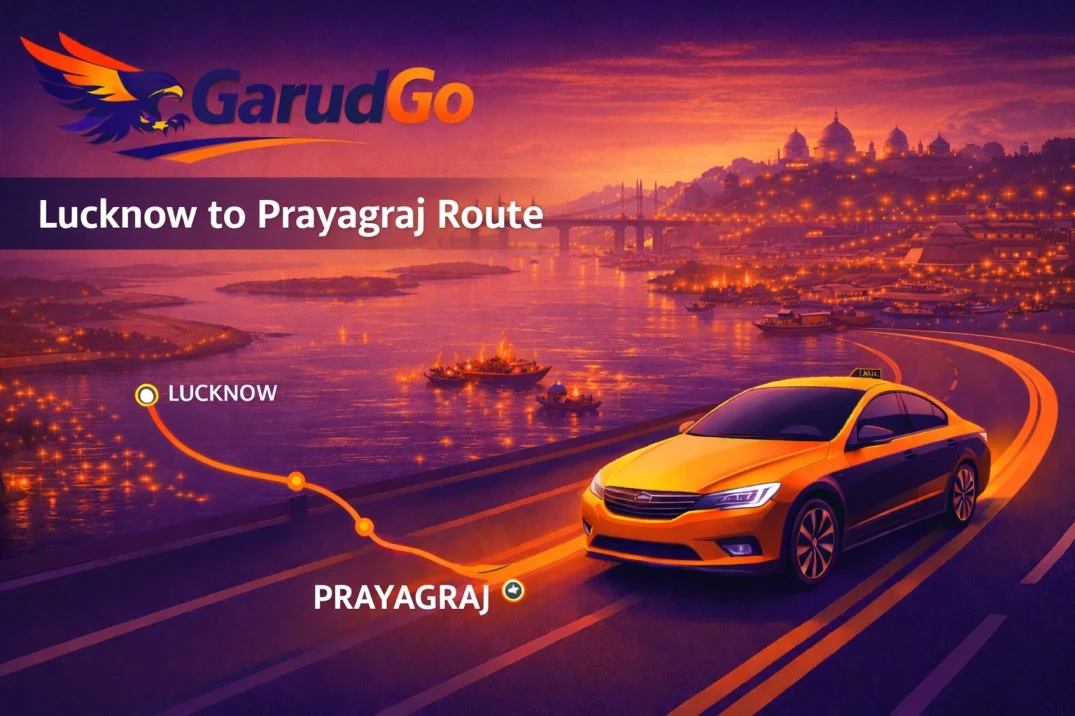 Lucknow to Prayagraj Cab Service