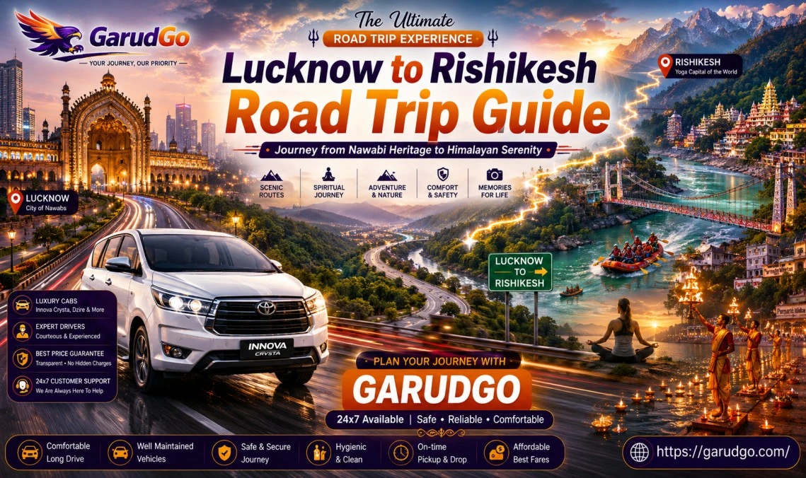 Lucknow to Rishikesh Road Trip Guide