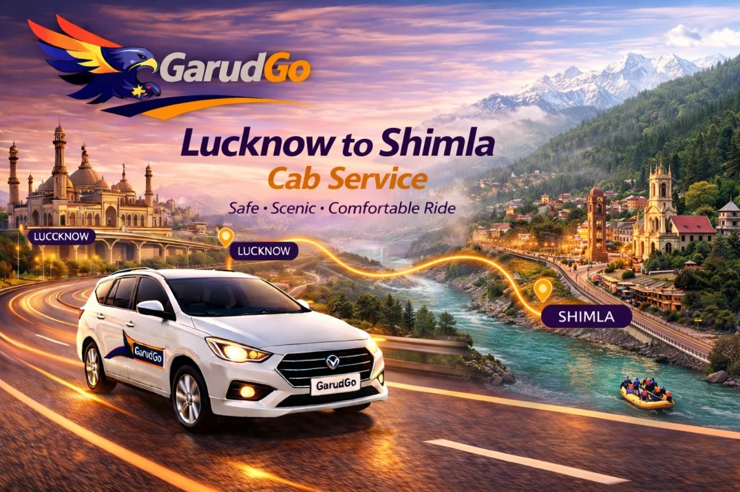 Lucknow to Shimla Cab Service