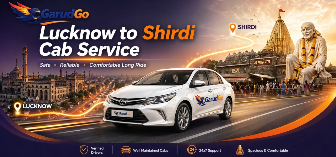 Lucknow to Shirdi Cab Service