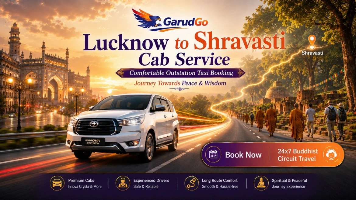 Lucknow to Shravasti Cab Service