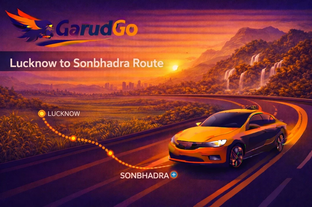 Lucknow to Sonbhadra Cab Service