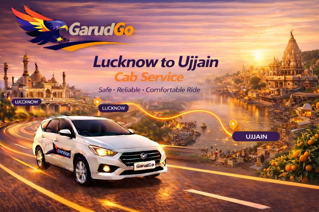 Lucknow to Ujjain Cab Service