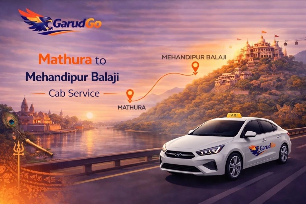 Mathura to Mehandipur Balaji Cab Service