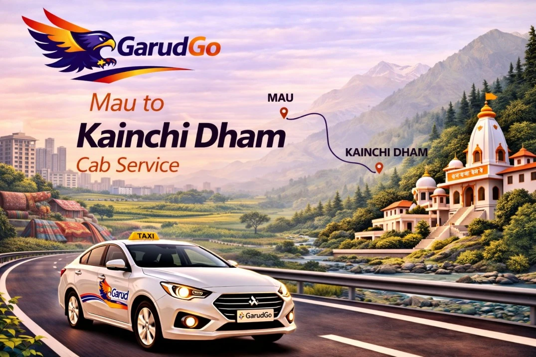 Mau to Kainchi Dham Cab Service