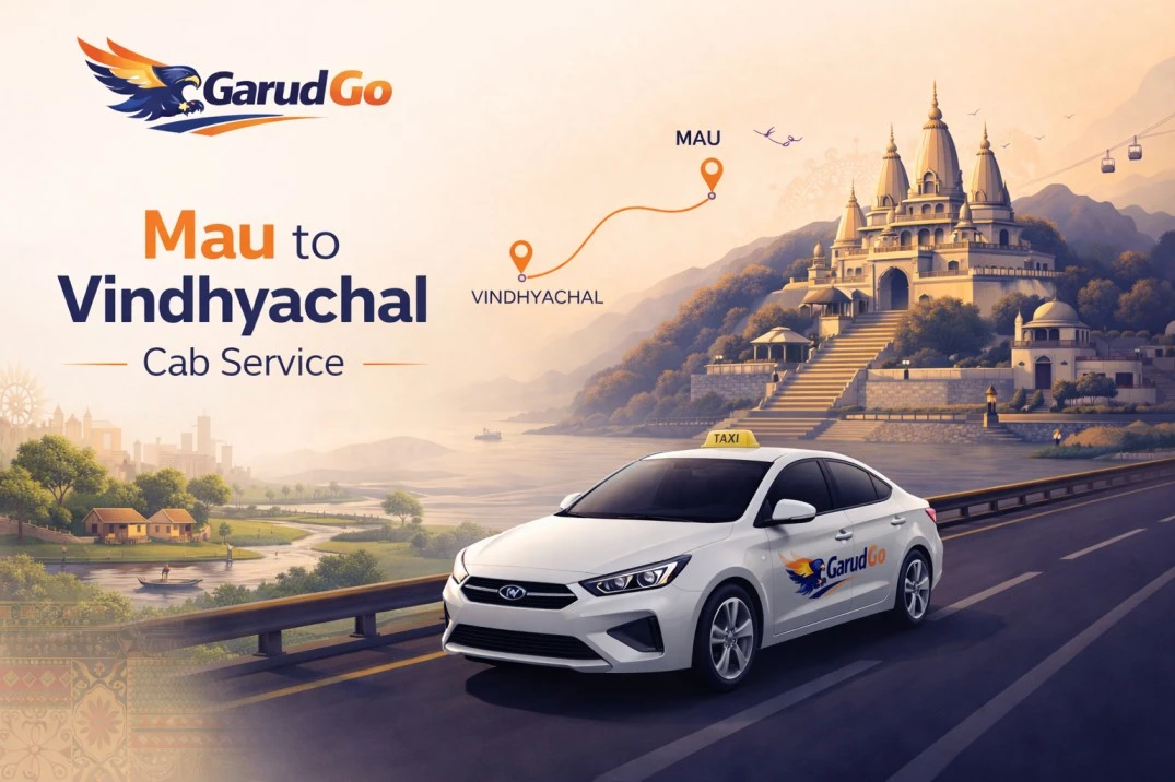 Mau to Vindhyachal Cab Service