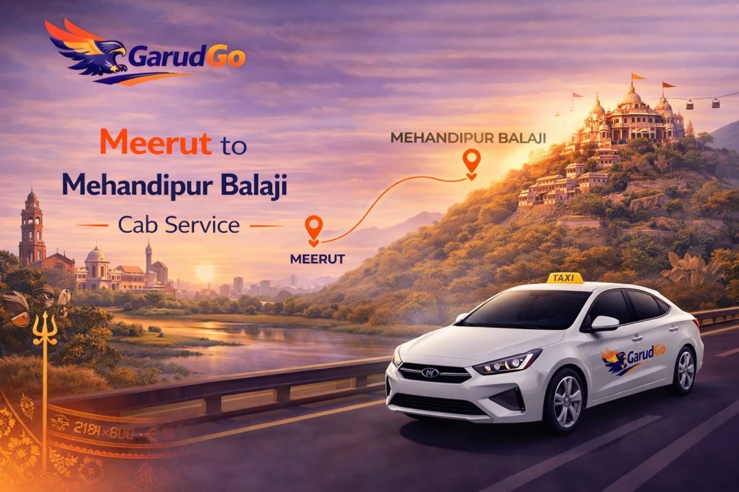 Meerut to Mehandipur Balaji Cab Service