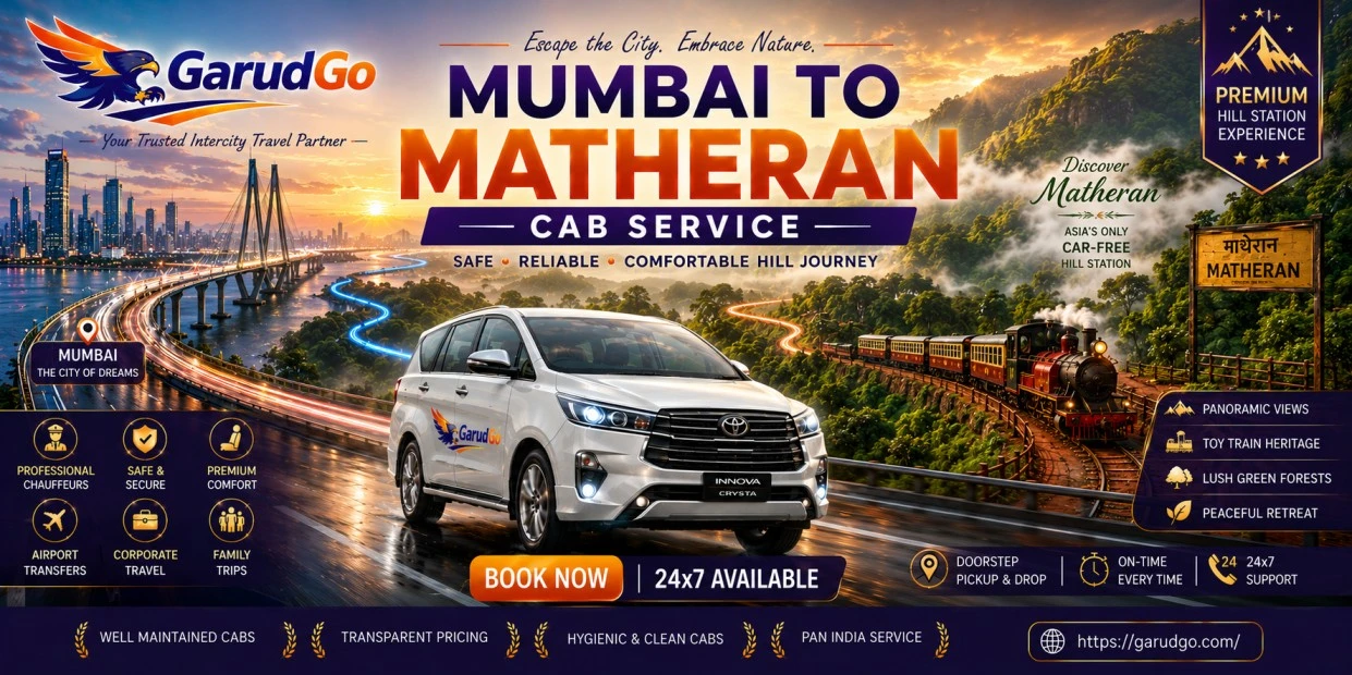 Mumbai to Matheran Cab Service