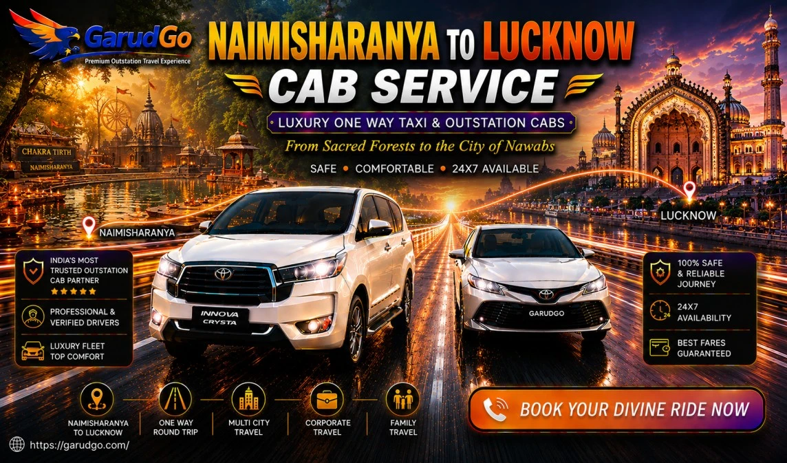Naimisharanya to Lucknow Cab Service