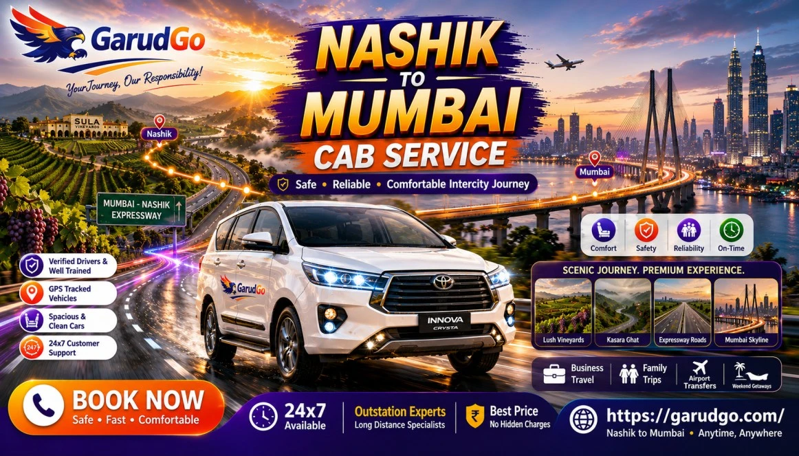 Nashik to Mumbai Cab Service