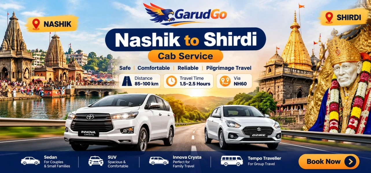 Nashik to Shirdi Cab Service