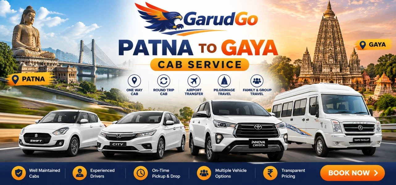 Patna to Gaya cab