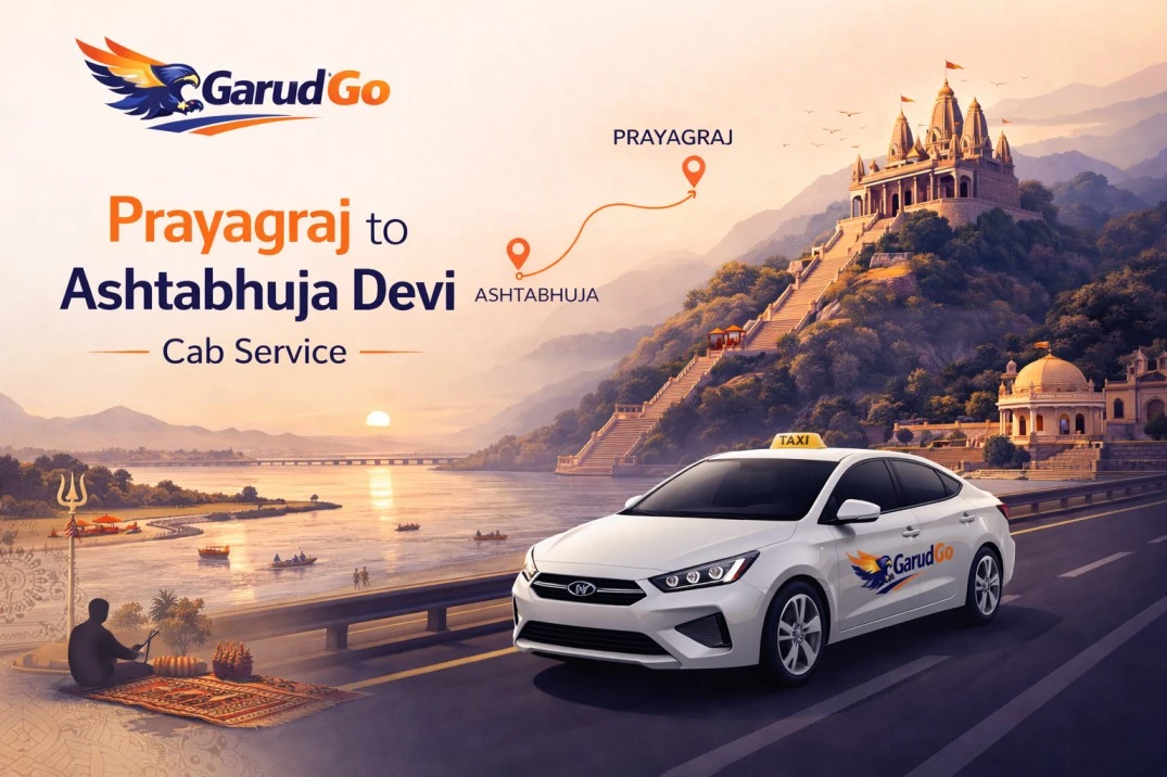 Prayagraj to Ashtabhuja Devi Cab Service
