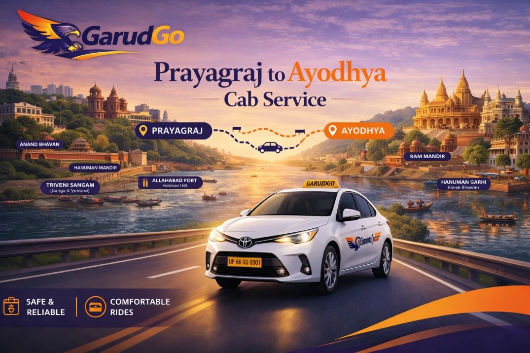 Prayagraj to Ayodhya Cab Service