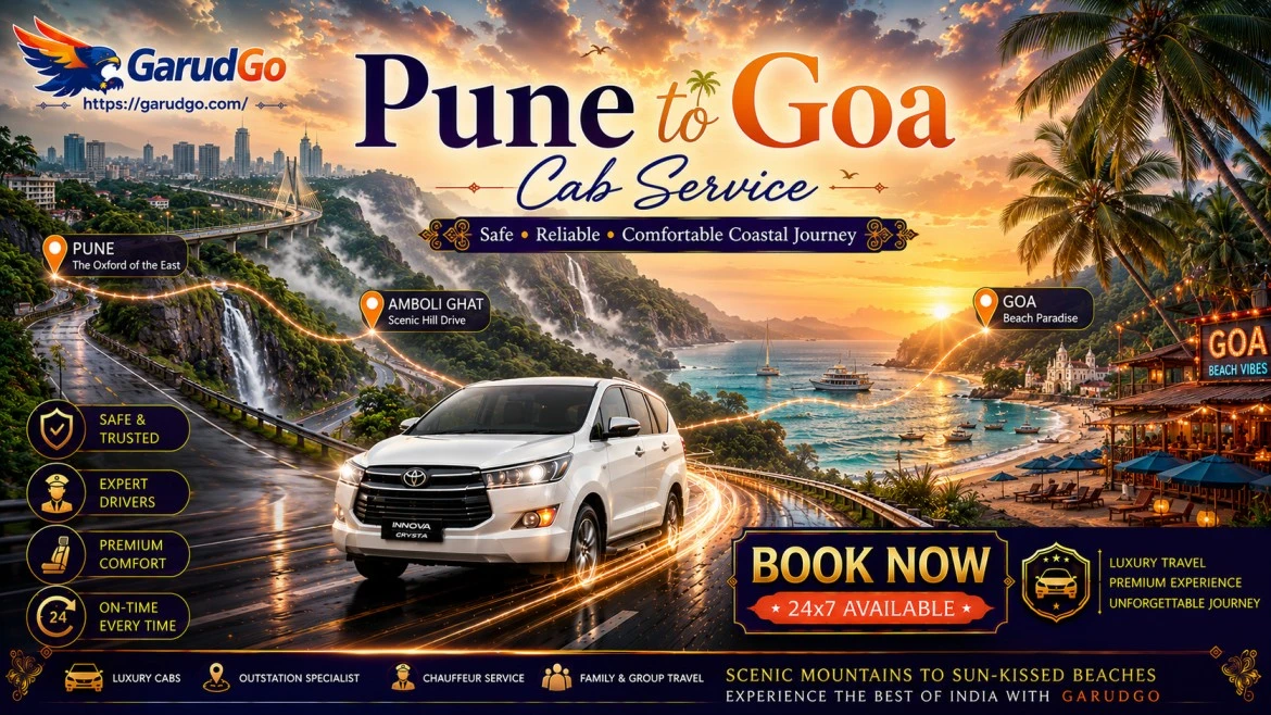 Pune to Goa Cab Service