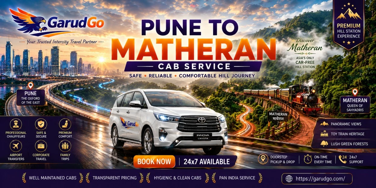 Pune to Matheran Cab Service
