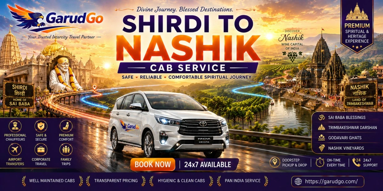 Shirdi to Nashik Cab Service