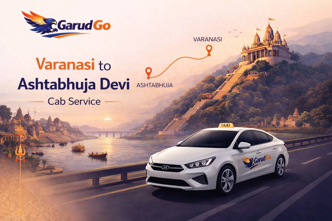Varanasi to Ashtabhuja Devi Cab Service