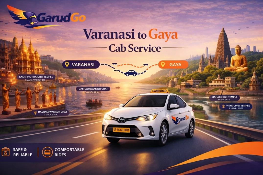 Varanasi to Gaya Cab Service