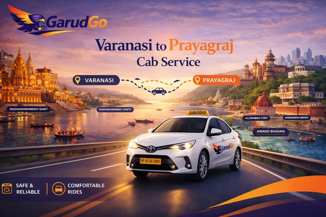 Varanasi to Prayagraj Cab Service