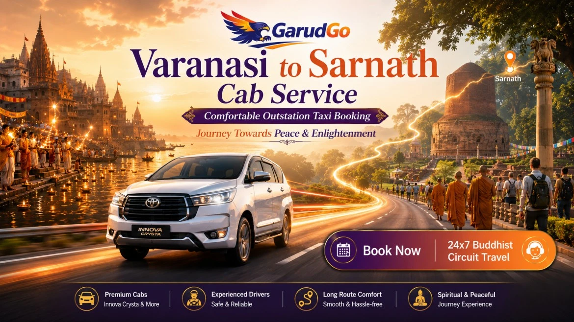 Varanasi to Sarnath Cab Service